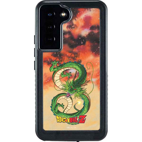 Dragon Ball Z One Wish Shenron Galaxy S24 Plus Waterproof Case
