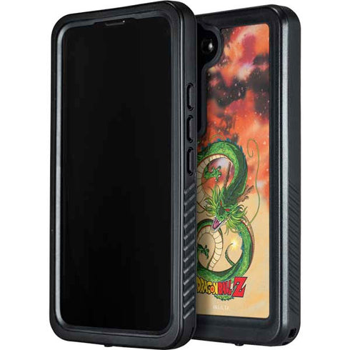 Dragon Ball Z One Wish Shenron Galaxy S24 Plus Waterproof Case