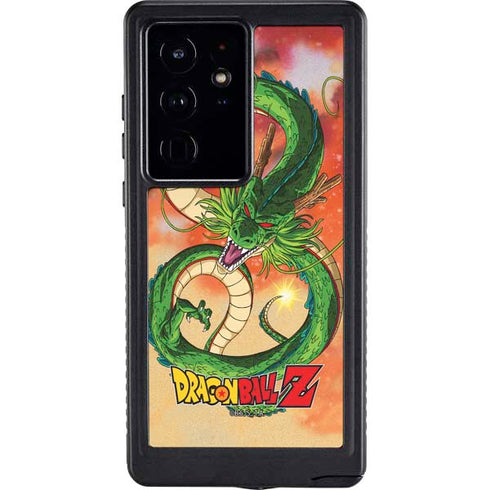 Dragon Ball Z One Wish Shenron Galaxy S24 Ultra Waterproof Case