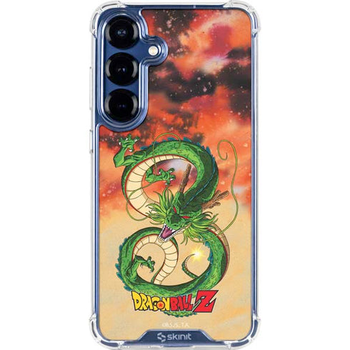 Dragon Ball Z One Wish Shenron Galaxy S25 Plus Clear Case