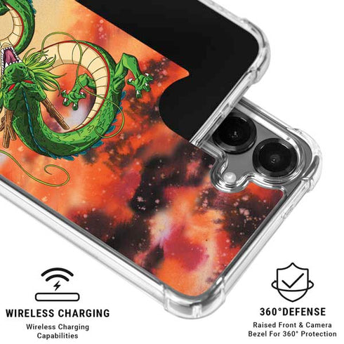 Dragon Ball Z One Wish Shenron Galaxy S26 Plus Clear Case