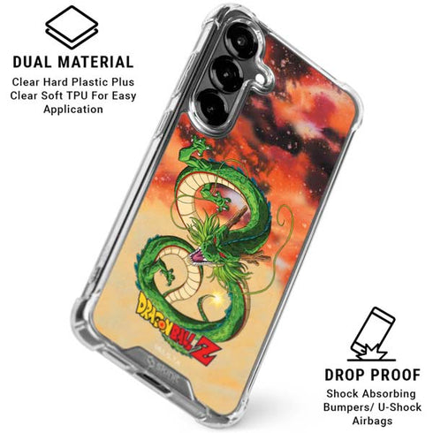 Dragon Ball Z One Wish Shenron Galaxy S26 Plus Clear Case