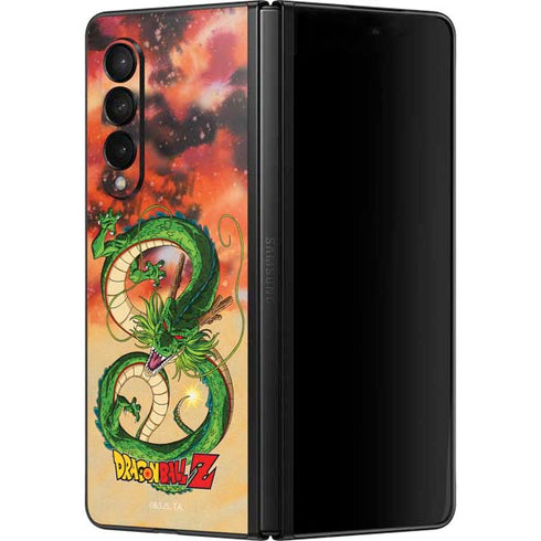 Dragon Ball Z One Wish Shenron Galaxy Z Fold3 5G Skin