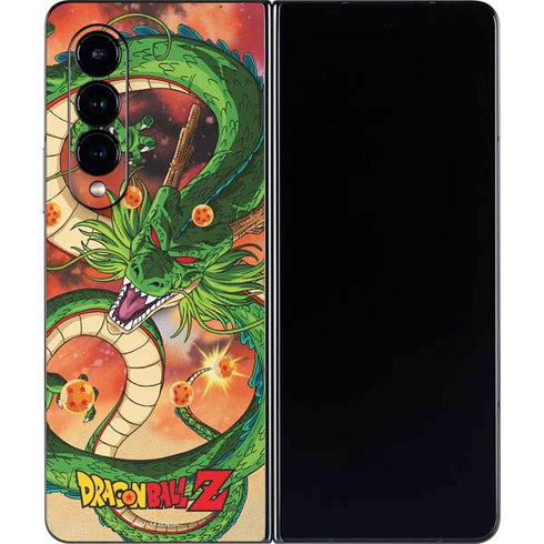 Dragon Ball Z One Wish Shenron Galaxy Z Fold4 5G Skin