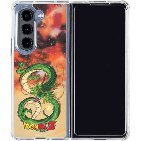 Dragon Ball Z One Wish Shenron Galaxy Z Fold5 5G Clear Case