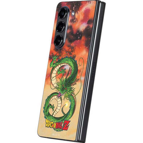 Dragon Ball Z One Wish Shenron Galaxy Z Fold5 5G Skin