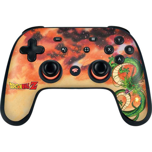 Dragon Ball Z One Wish Shenron Google Stadia Controller Skin