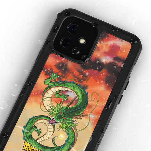 Dragon Ball Z One Wish Shenron iPhone 12 Mini Waterproof Case