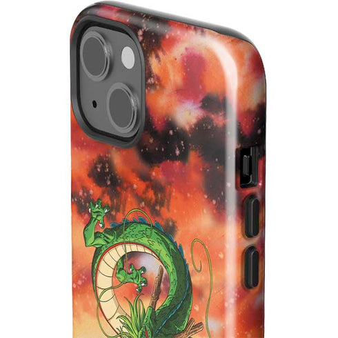 Dragon Ball Z One Wish Shenron iPhone 14 Plus Impact Case