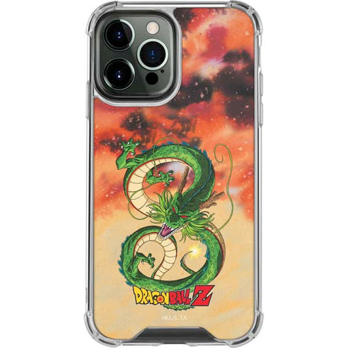 Dragon Ball Z One Wish Shenron iPhone 14 Pro Max Clear Case
