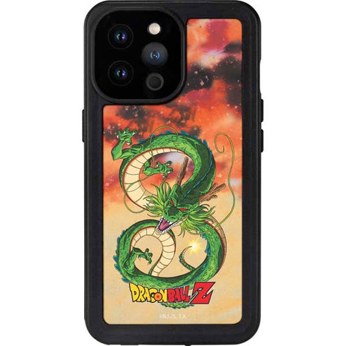 Dragon Ball Z One Wish Shenron iPhone 14 Pro Max Waterproof Case