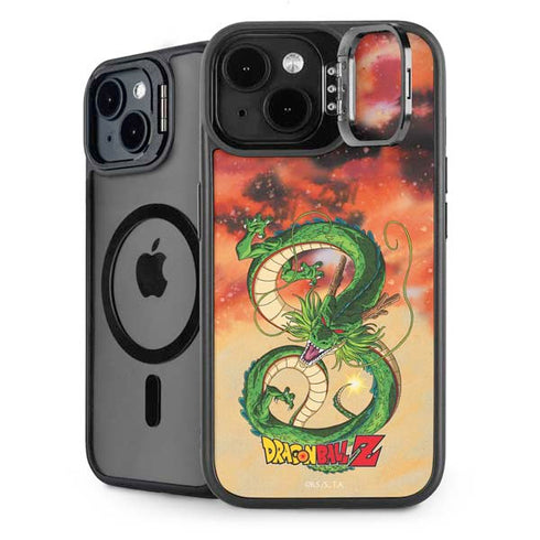 Dragon Ball Z One Wish Shenron iPhone 15 Plus Kickstand Case