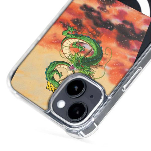 Dragon Ball Z One Wish Shenron iPhone 15 Plus MagSafe Case