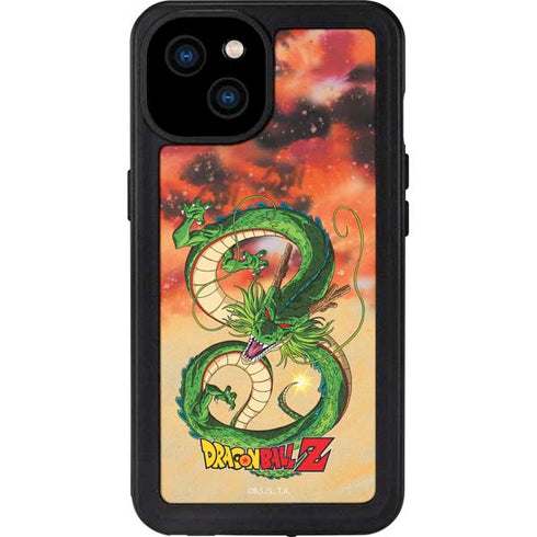 Dragon Ball Z One Wish Shenron iPhone 15 Plus Waterproof Case