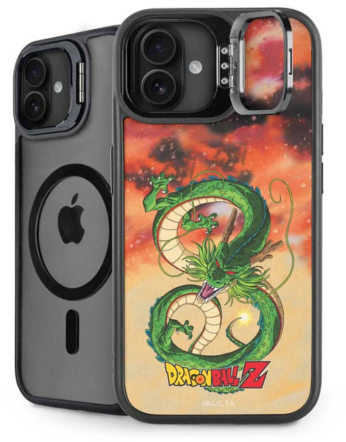 Dragon Ball Z One Wish Shenron iPhone 16 Plus Kickstand Case