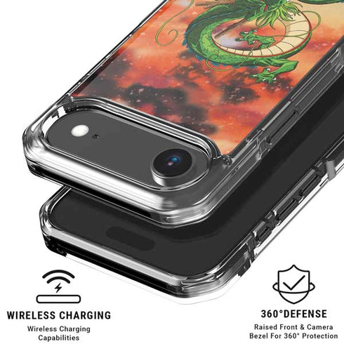 Dragon Ball Z One Wish Shenron iPhone 17 Air Clear Case
