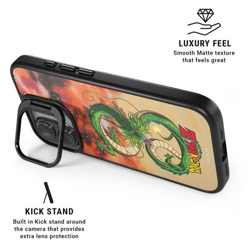 Dragon Ball Z One Wish Shenron iPhone 17 Kickstand Case