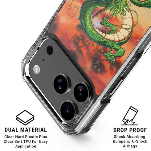 Dragon Ball Z One Wish Shenron iPhone 18 Pro Clear Case