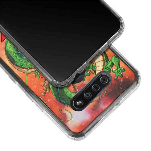 Dragon Ball Z One Wish Shenron LG K51/Q51 Clear Case