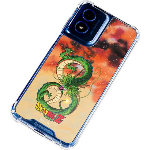 Dragon Ball Z One Wish Shenron Moto G 5G (2024) Clear Case