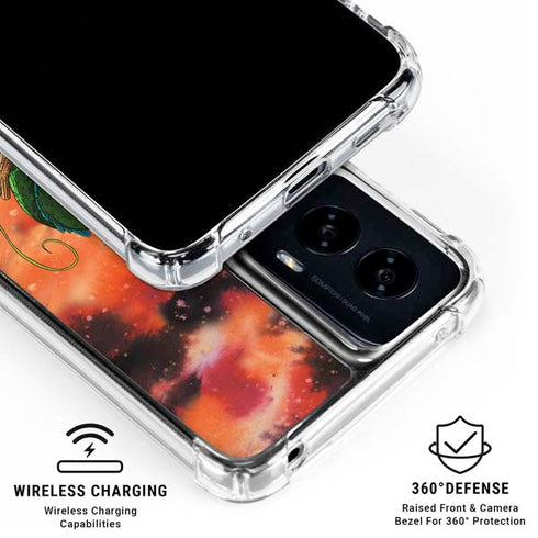 Dragon Ball Z One Wish Shenron Moto G Power 5G (2024) Clear Case