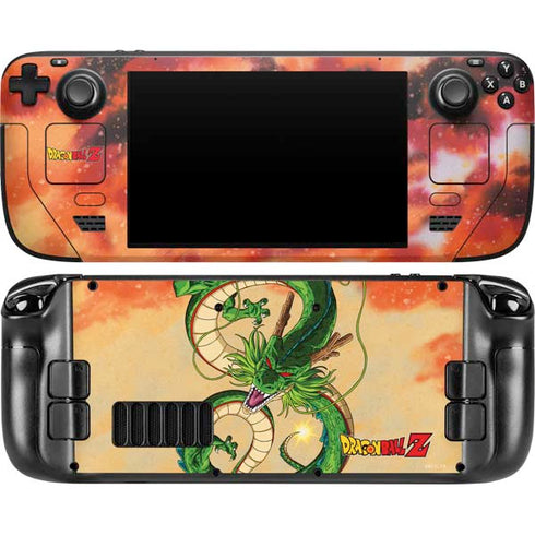 Dragon Ball Z One Wish Shenron Steam Deck Handheld Gaming Computer OLED Skin