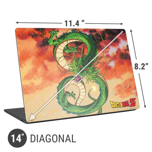 Dragon Ball Z One Wish Shenron Universal Laptop 14in (11.4 x 8.2in) Skin