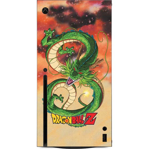 Dragon Ball Z One Wish Shenron Xbox Series X Console Skin