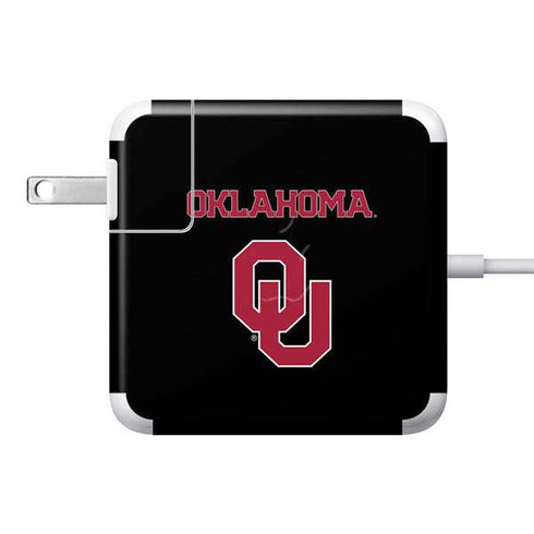 University of Oklahoma Only One Sooners 85W Power Adapter (15 and 17 inch MacBook Pro Charger) Skin