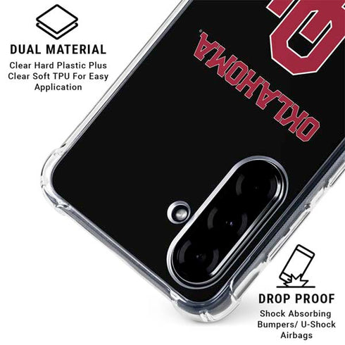 University of Oklahoma Only One Sooners Galaxy A36 5G Clear Case