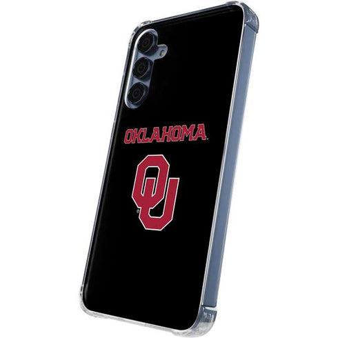 University of Oklahoma Only One Sooners Galaxy A55 5G Clear Case