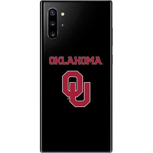 University of Oklahoma Only One Sooners Galaxy Note 10 Plus Skin