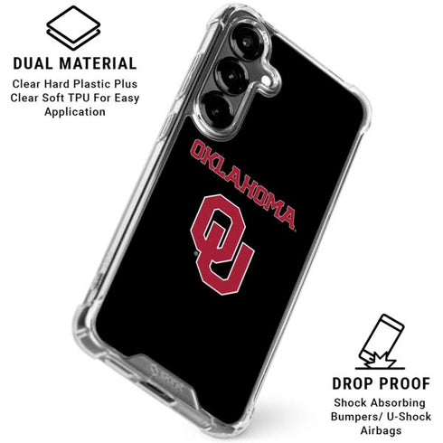 University of Oklahoma Only One Sooners Galaxy S26 Plus Clear Case