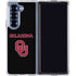 University of Oklahoma Only One Sooners Galaxy Z Fold6 Clear Case