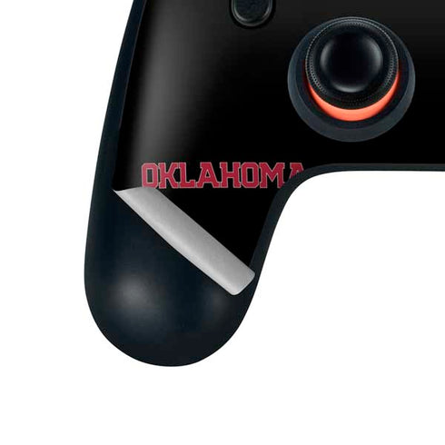 University of Oklahoma Only One Sooners Google Stadia Controller Skin