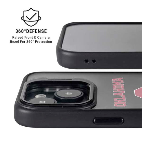 University of Oklahoma Only One Sooners iPhone 15 Kickstand Case