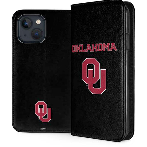 University of Oklahoma Only One Sooners iPhone 15 Plus Folio Case