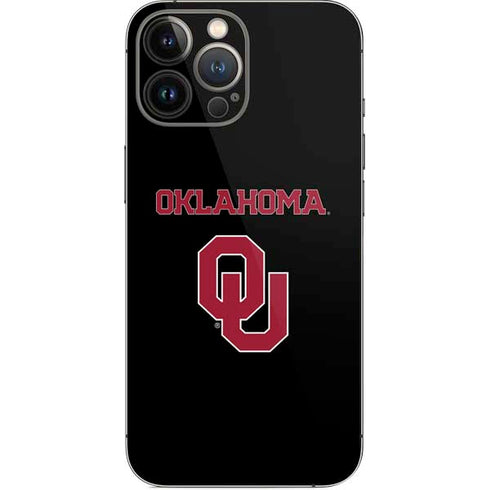 University of Oklahoma Only One Sooners iPhone 15 Pro Max Skin