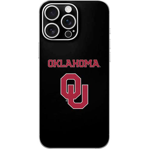 University of Oklahoma Only One Sooners iPhone 16 Pro Max Skin