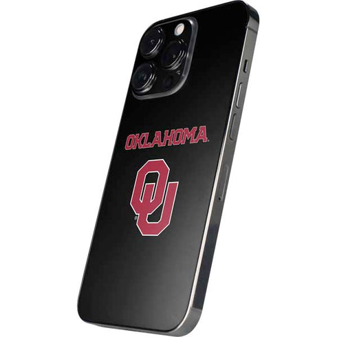 University of Oklahoma Only One Sooners iPhone 16 Pro Skin