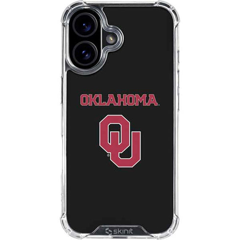 University of Oklahoma Only One Sooners iPhone 17 Clear Case