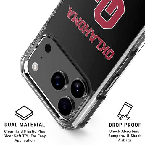 University of Oklahoma Only One Sooners iPhone 18 Pro Clear Case