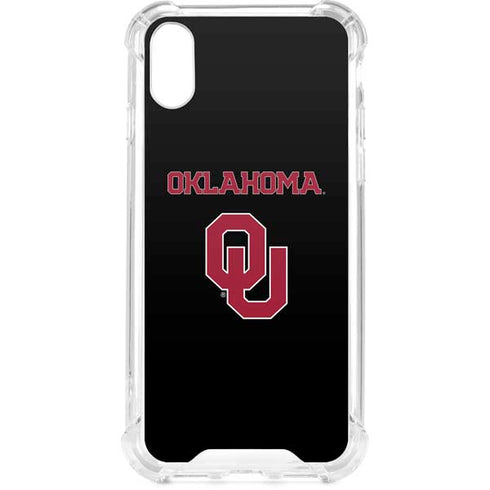 University of Oklahoma Only One Sooners iPhone XS Clear Case
