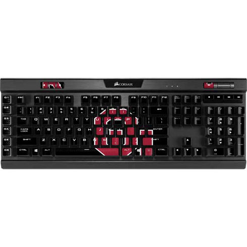 University of Oklahoma Only One Sooners K95 RGB PLATINUM Mechanical Gaming Keyboard Skin