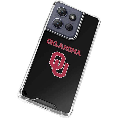 University of Oklahoma Only One Sooners Moto G Play 5G (2025) Clear Case