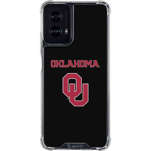 University of Oklahoma Only One Sooners Moto G Power 5G (2024) Clear Case