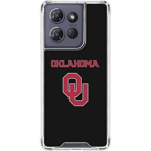 University of Oklahoma Only One Sooners Moto G Power 5G (2025) Clear Case