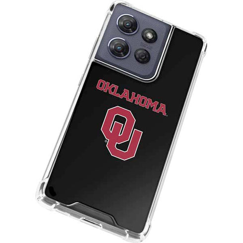 University of Oklahoma Only One Sooners Moto G Stylus 5G (2025) Clear Case
