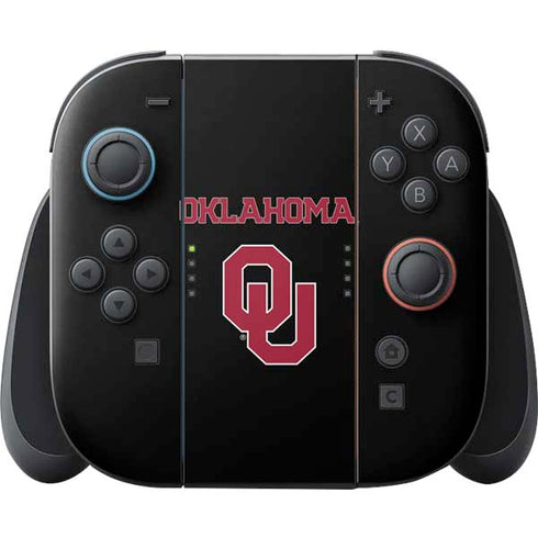 University of Oklahoma Only One Sooners Nintendo Switch 2 (2025) Joy-Con Controller Skin