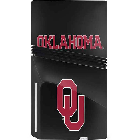 University of Oklahoma Only One Sooners PS5 Pro Disk Console Skin